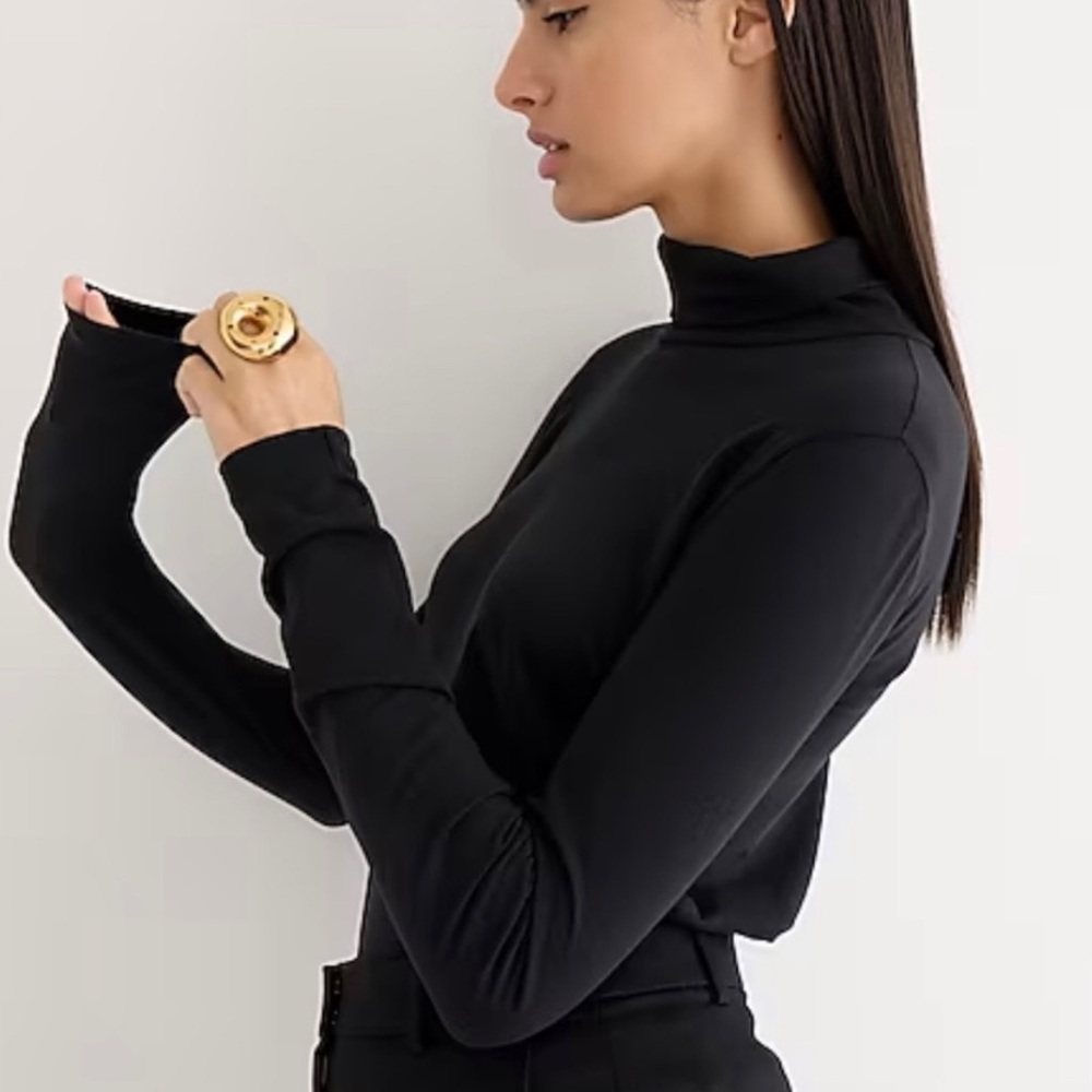 J Crew Tissue turtleneck